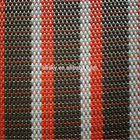Rollo tejido PVC de la alfombra del vinilo del diseño de la raya para antirresbaladizo al aire libre comercial proveedor