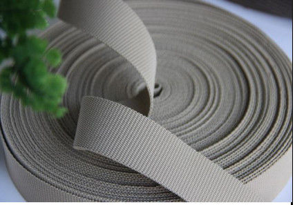 Artículo material del color de Braded de la tela de la olefina plana gris segura de las correas proveedor