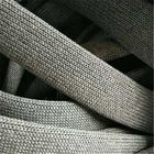 Cuerda al aire libre durable de los muebles, cuerdas tejidas caucho elástico gris claro proveedor