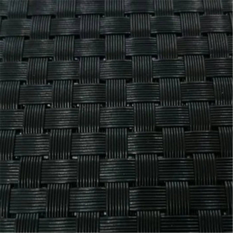 Tela negra de los muebles del PVC, tela de malla revestida del poliéster del vinilo al aire libre proveedor